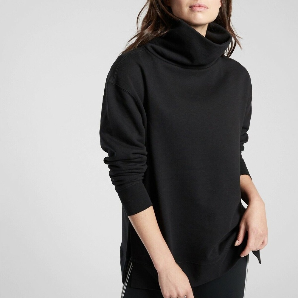 Athleta Funnel Neck pullover sweatshirt